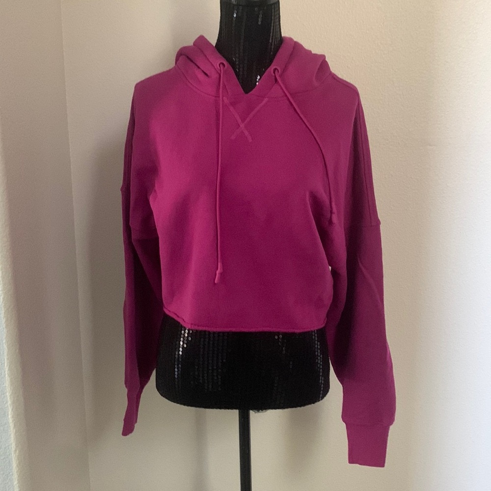 NWT Ugg Kierra Cropped Hoodie Size Medium